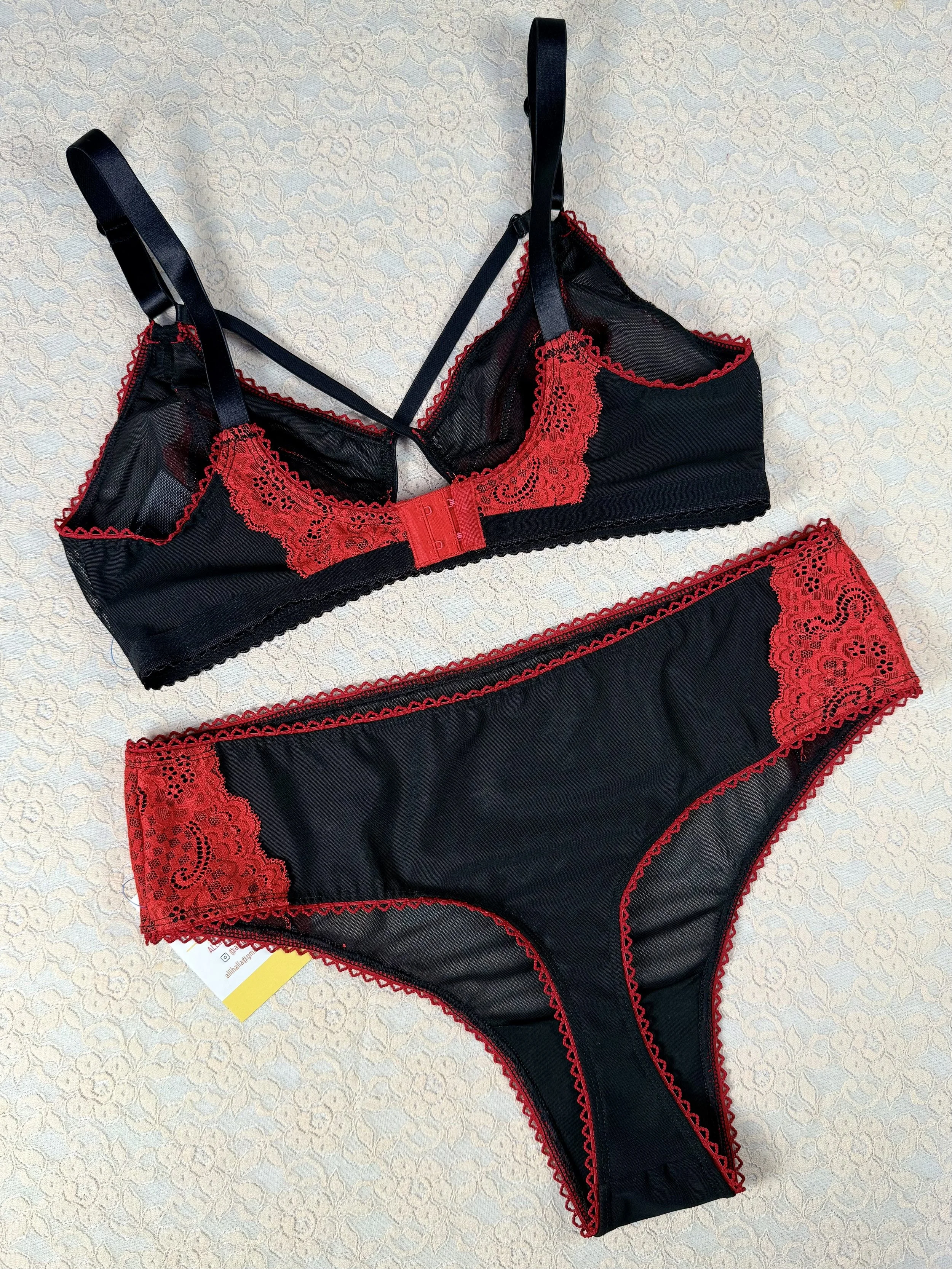theredthread S garter bare shorts set